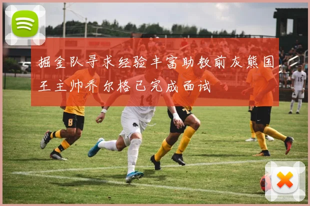 掘金队寻求经验丰富助教前灰熊国王主帅乔尔格已完成面试